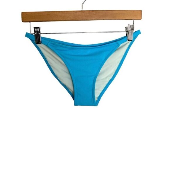 NWT Solid & Striped The Morgan Bikini Bottom in Aqua Large - Picture 3 of 5